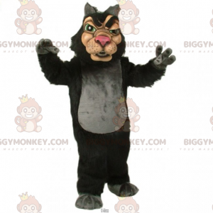 Tierisches BIGGYMONKEY™-Maskottchen-Kostüm – Wolf -
