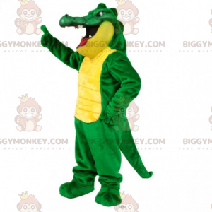 Wild Animal BIGGYMONKEY™ maskotkostume - krokodille -
