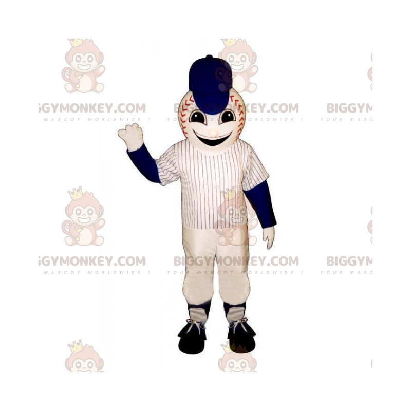 Baseball BIGGYMONKEY™ Mascot Costume with Uniform – Baseball BIGGYMONKEY™ Mascot Costume with Uniform –