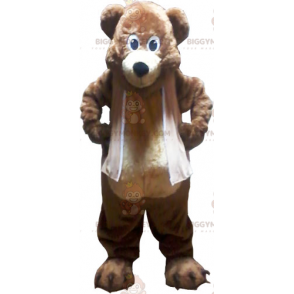 Costume da mascotte con pallina da tennis BIGGYMONKEY™ con