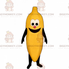 Banan BIGGYMONKEY™ maskotkostume med smilende ansigt -