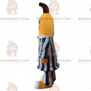 Costume de mascotte BIGGYMONKEY™ de banane en tenue de