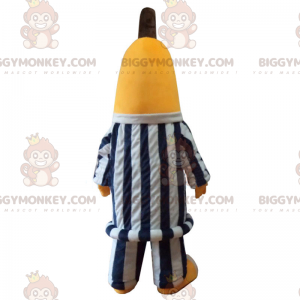 Costume de mascotte BIGGYMONKEY™ de banane en tenue de