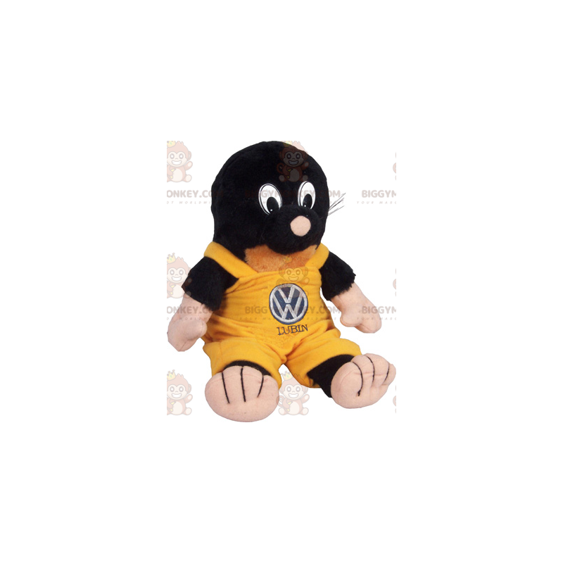Baby Mole In Overalls BIGGYMONKEY™ maskotkostyme - Skogsdyr - BIGGYMONKEY_015110 - BiggyMonkey.com