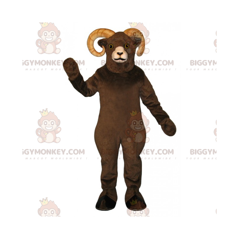 Brown Ram BIGGYMONKEY™ Mascot Costume - Biggymonkey.com