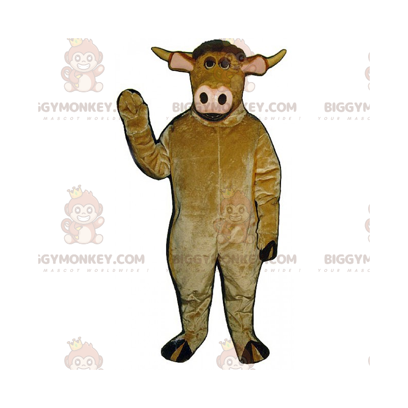 Oxe med rosa näsa BIGGYMONKEY™ maskotdräkt - BiggyMonkey maskot Oxe med rosa näsa BIGGYMONKEY™ maskotdräkt - BiggyMonkey maskot