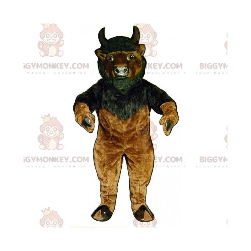 Ox BIGGYMONKEY™ Mascot Costume with Little Horns – Ox BIGGYMONKEY™ Mascot Costume with Little Horns –