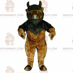 Ox BIGGYMONKEY™ Mascot Costume with Little Horns -