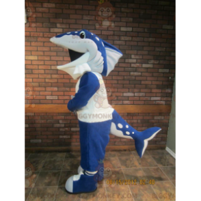 Στολή μασκότ Blue Orca Shark Dolphin BIGGYMONKEY™ - Μασκότ ψαριών - BIGGYMONKEY_01840 - BiggyMonkey.com