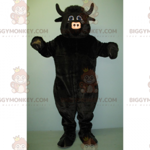 Black Ox BIGGYMONKEY™ mascottekostuum - Biggymonkey.com