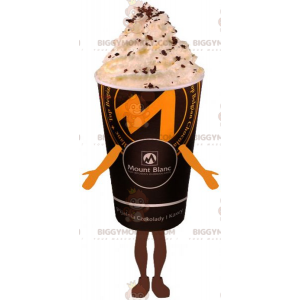 Drink BIGGYMONKEY™ Mascot Costume - Coffee with whipped cream -