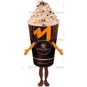 Trinken Sie BIGGYMONKEY™ Maskottchenkostüm – Kaffee mit