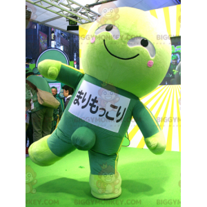 Anime Japanese Green Character BIGGYMONKEY™ Mascot Costume -