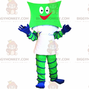 Στολή μασκότ Pillow Man BIGGYMONKEY™ - Biggymonkey.com
