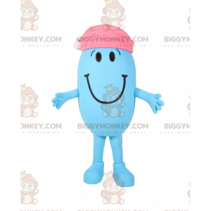 Costume de mascotte BIGGYMONKEY™ de bonhomme souriant avec