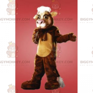 Braunes Rind BIGGYMONKEY™ Maskottchen Kostüm - Biggymonkey.com