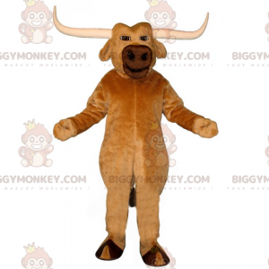 Buffalo BIGGYMONKEY™ Mascot Costume with Big Horns -