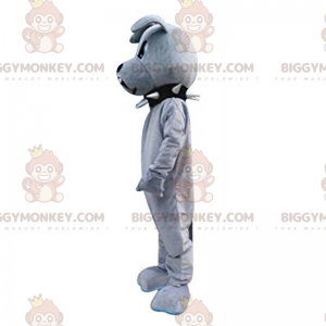 Bulldog BIGGYMONKEY™ maskotkostume med sort krave -