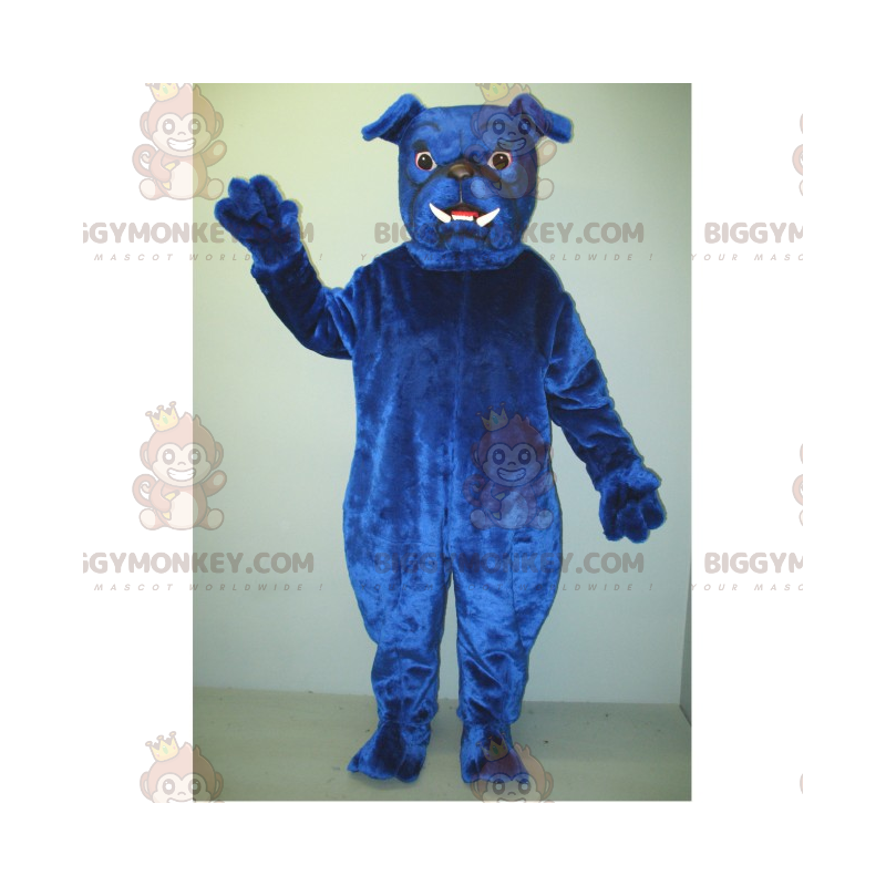 Blå Bulldog BIGGYMONKEY™ maskotkostume - Biggymonkey.com Blå Bulldog BIGGYMONKEY™ maskotkostume - Biggymonkey.com