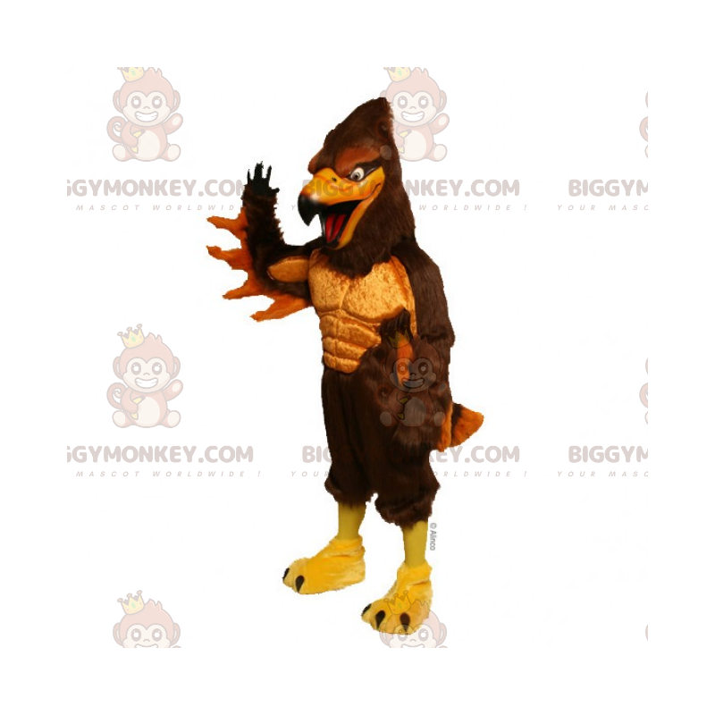 Bicolor Buzzard BIGGYMONKEY™ maskotkostume - Biggymonkey.com Bicolor Buzzard BIGGYMONKEY™ maskotkostume - Biggymonkey.com