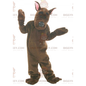 Scoubidou Famous Cartoon Dog BIGGYMONKEY™ Mascot Costume -