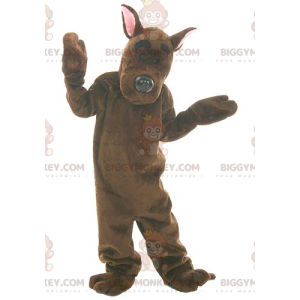 Scoubidou Famous Cartoon Dog BIGGYMONKEY™ Mascot Costume –