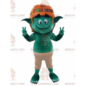 Kostým maskota zeleného skřítka BIGGYMONKEY™ – Biggymonkey.com