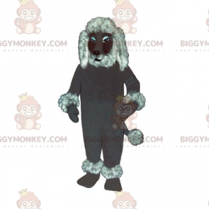 Kostium maskotka szary pudel BIGGYMONKEY™ - Biggymonkey.com