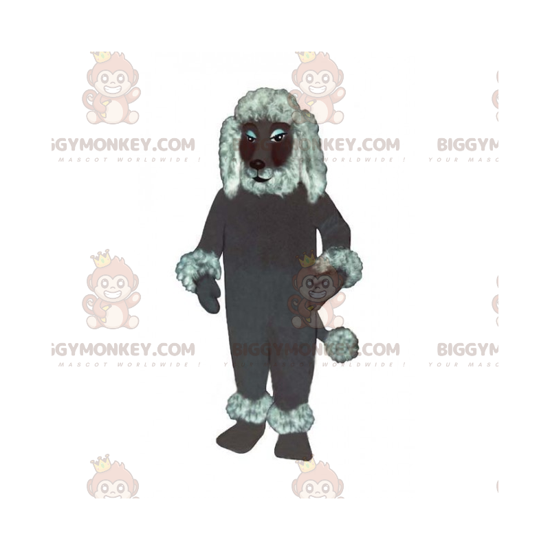 Gray Poodle BIGGYMONKEY™ Mascot Costume - Biggymonkey.com Gray Poodle BIGGYMONKEY™ Mascot Costume - Biggymonkey.com
