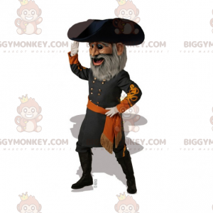 Kaptein 19th Century BIGGYMONKEY™ maskotdrakt - Menneskelige maskoter - BIGGYMONKEY_015223 - BiggyMonkey.com