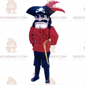 Pirate Ship Captain BIGGYMONKEY™ Mascot Costume –