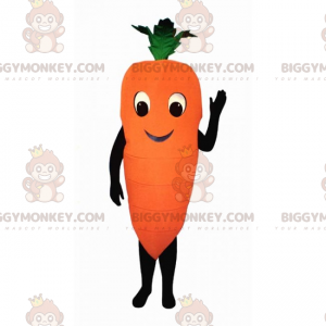 Kostium maskotka uśmiechnięta marchewka BIGGYMONKEY™ -