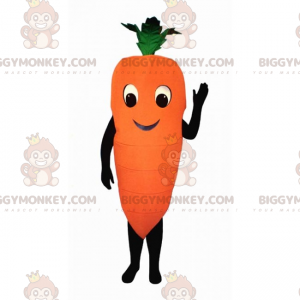 Smiling Carrot BIGGYMONKEY™ Mascot Costume - Biggymonkey.com