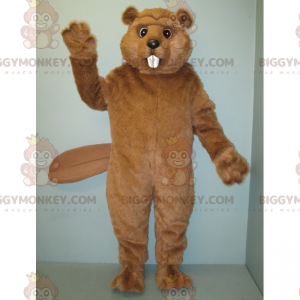 Kostým maskota měkkého bobra BIGGYMONKEY™ – Biggymonkey.com