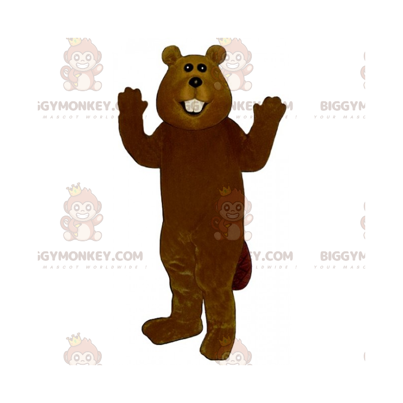 Fat Cheeked Beaver BIGGYMONKEY™ maskotdräkt - BiggyMonkey maskot Fat Cheeked Beaver BIGGYMONKEY™ maskotdräkt - BiggyMonkey maskot