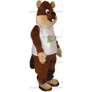 Costume de mascotte BIGGYMONKEY™ de castor grands yeux - Animaux de la forêt - BIGGYMONKEY_015251 - BiggyMonkey.com