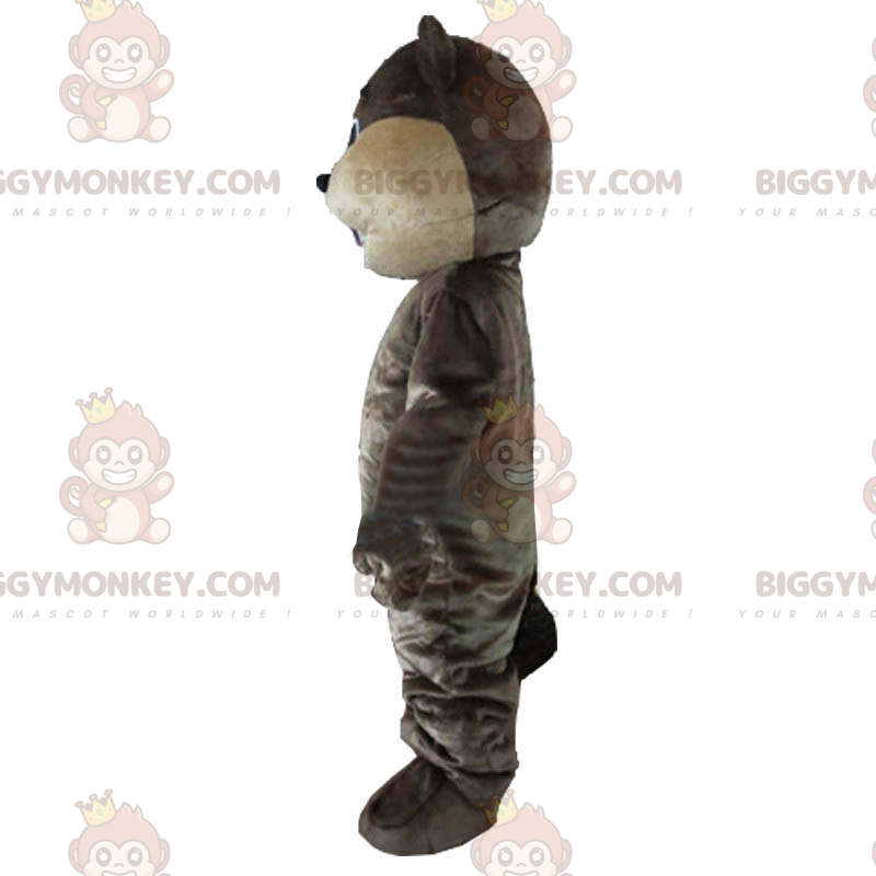 Dark Brown Beaver BIGGYMONKEY™ Mascot Costume - Biggymonkey.com