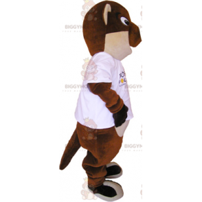 Big Eyes Beaver BIGGYMONKEY™ Mascot Costume – Biggymonkey.com