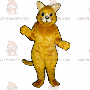 Στολή μασκότ με White Whiskers BIGGYMONKEY™ - Biggymonkey.com