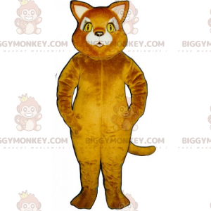 Kostým maskota Yellow Eyed Cat BIGGYMONKEY™ – Biggymonkey.com