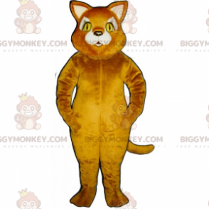 Kostým maskota Yellow Eyed Cat BIGGYMONKEY™ - Kočičí maskoti - BIGGYMONKEY_015276 - BiggyMonkey.com