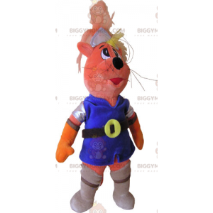BIGGYMONKEY™ Maskotdräkt Katt i riddardräkt - BiggyMonkey maskot