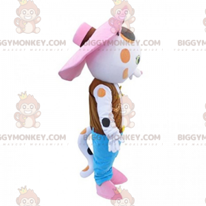 Cowboy Outfit Katt BIGGYMONKEY™ Maskotdräkt - BiggyMonkey maskot