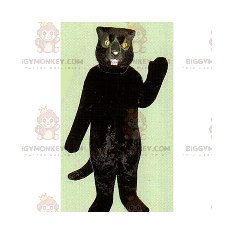 Disfraz de gato negro con ojos amarillos BIGGYMONKEY™ para Disfraz de gato negro con ojos amarillos BIGGYMONKEY™ para