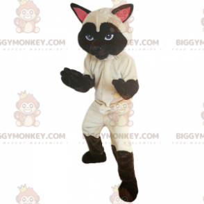 Kostium maskotka niebieskooki kot syjamski BIGGYMONKEY™ -