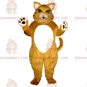 Green Eyed Tiger Cat BIGGYMONKEY™ Mascot Costume -