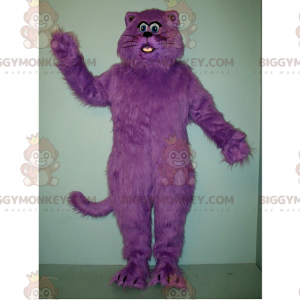 Costume da mascotte gatto viola BIGGYMONKEY™ - Biggymonkey.com