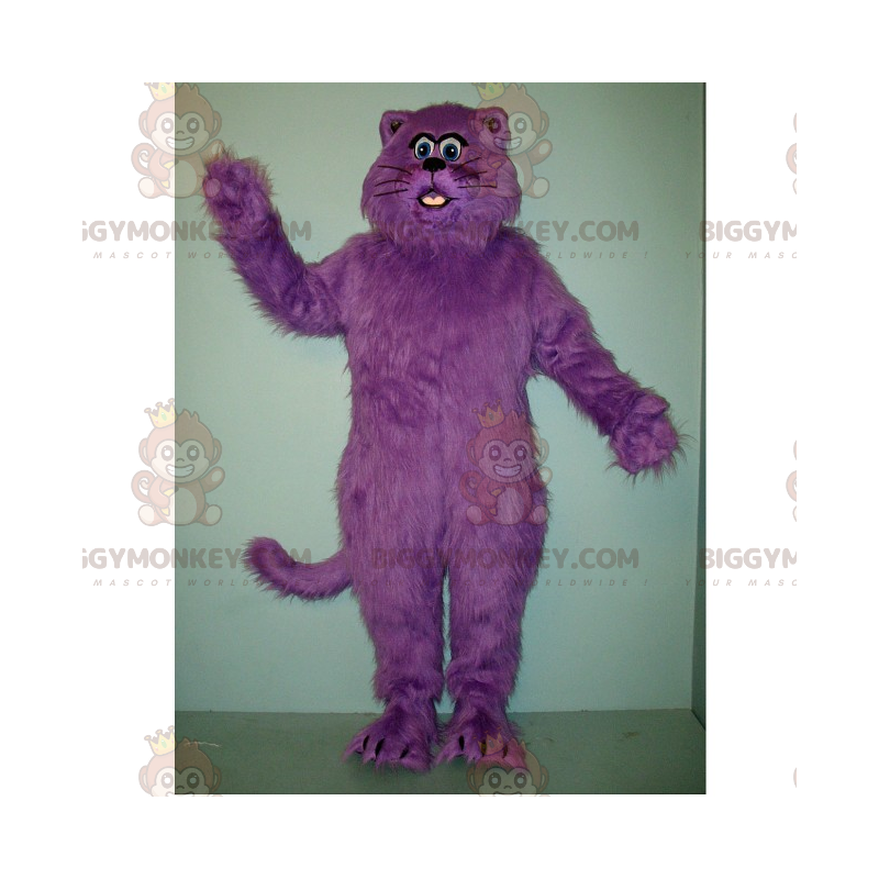 Disfraz de mascota gato morado BIGGYMONKEY™ - Biggymonkey.com