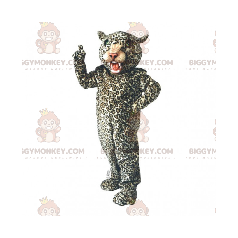 Disfraz de mascota Guepardo oscuro BIGGYMONKEY™ - Disfraz de mascota Guepardo oscuro BIGGYMONKEY™ -