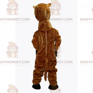 Fantasia de mascote de cavalo marrom BIGGYMONKEY™ –